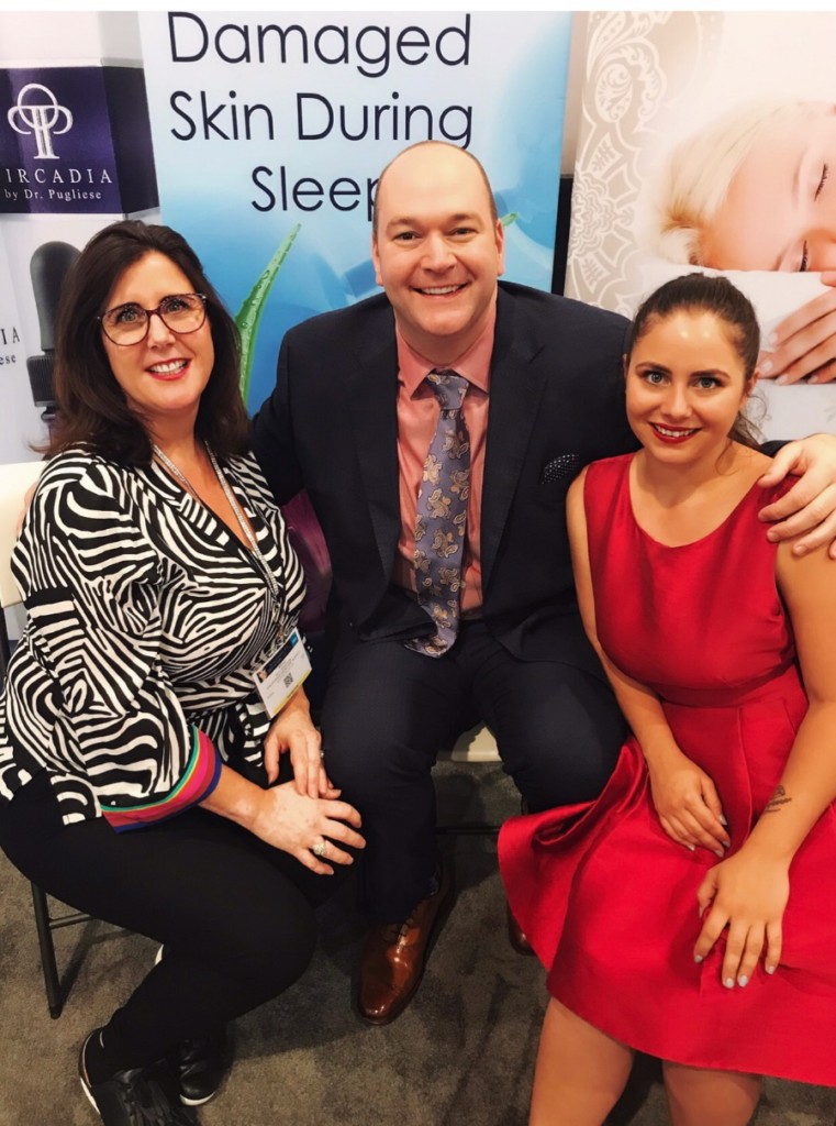 Kelli and Julléa with Circadia and Michael Pugliese at the IECSC